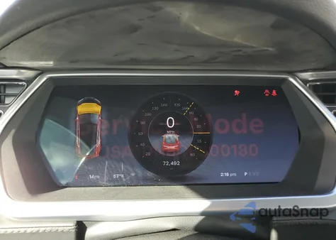 2012 Tesla Model S z USA, uszkodzony, nr VIN 5YJSA1DN8CFS00180